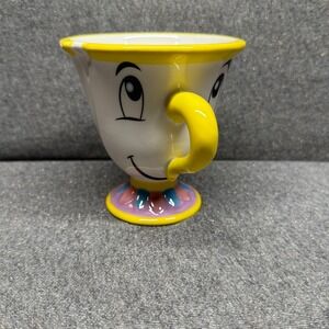 Beauty And The Beast Chip Coffee Mug Disney‎ Tea Cup White Disney